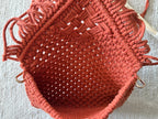 Sac bandoulière en macramé Carina S. Créations