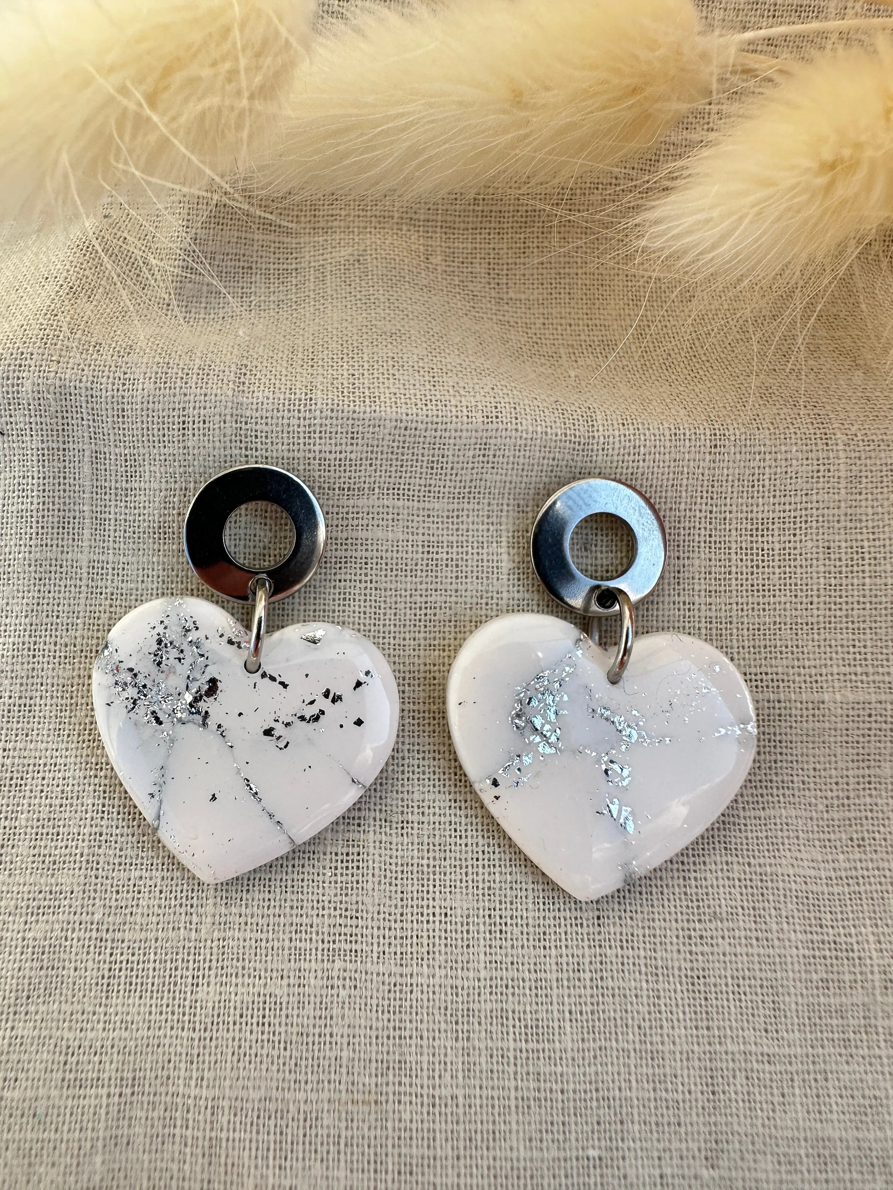 Pendantes Coeur Carina S. Créations
