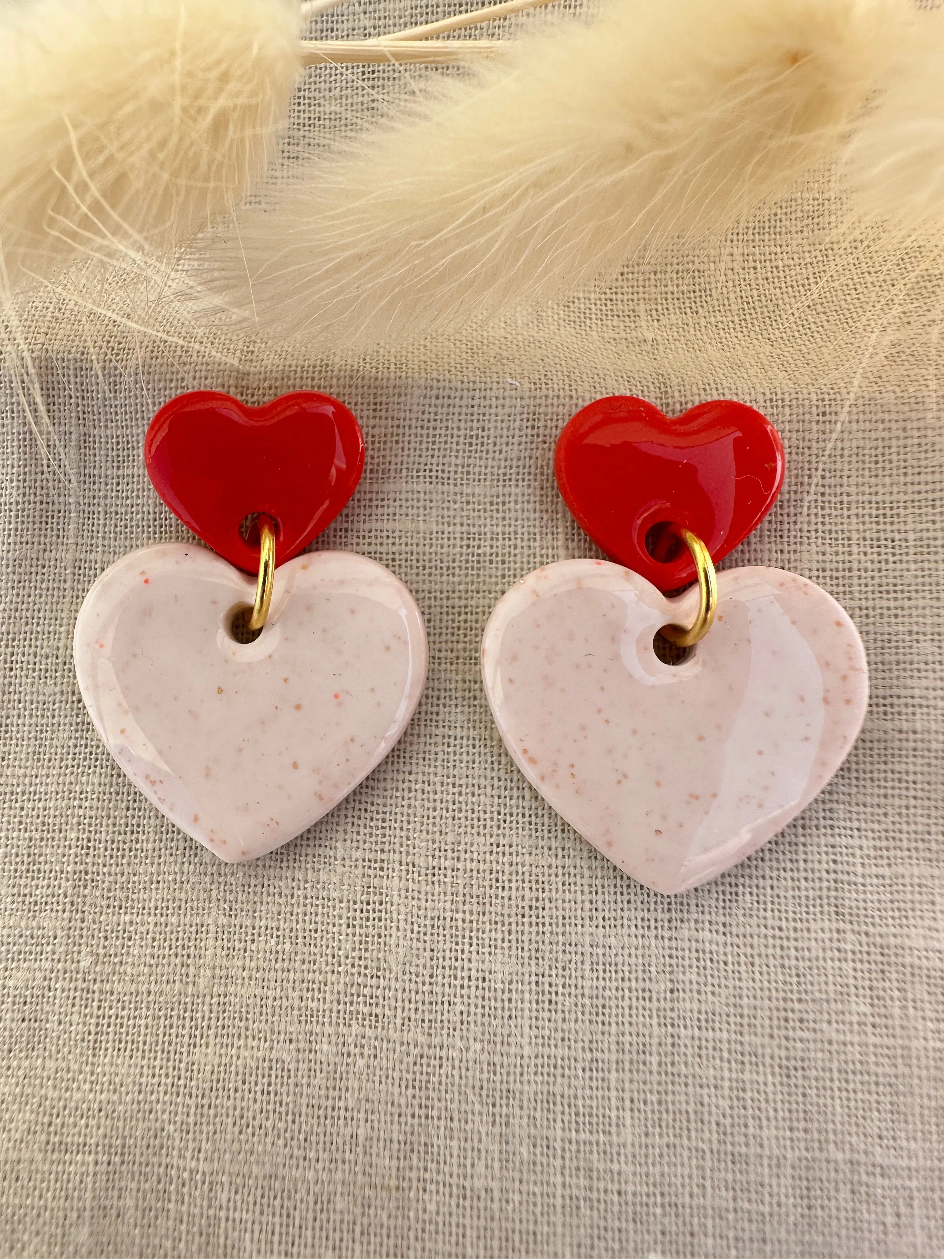 Pendantes Coeur Carina S. Créations