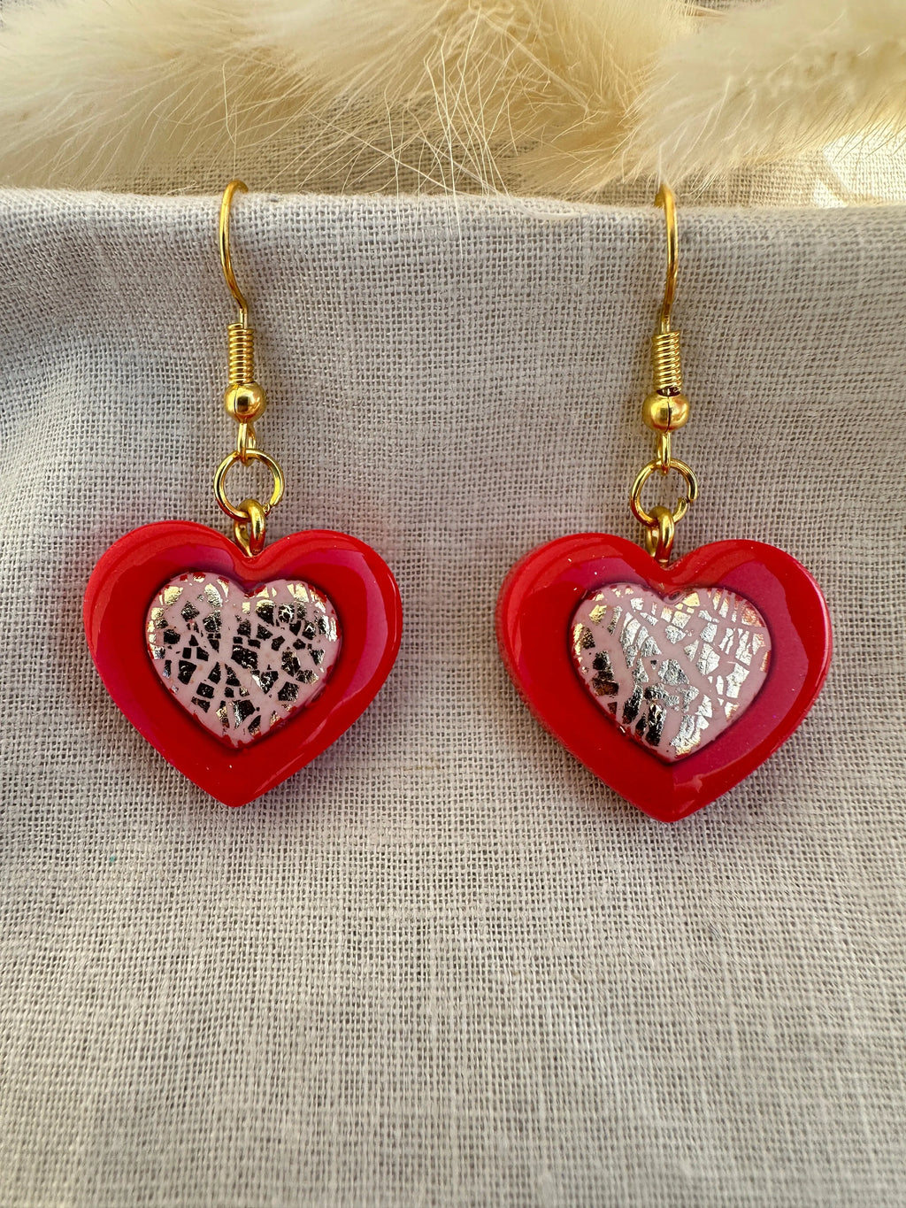 Pendantes Coeur Carina S. Créations