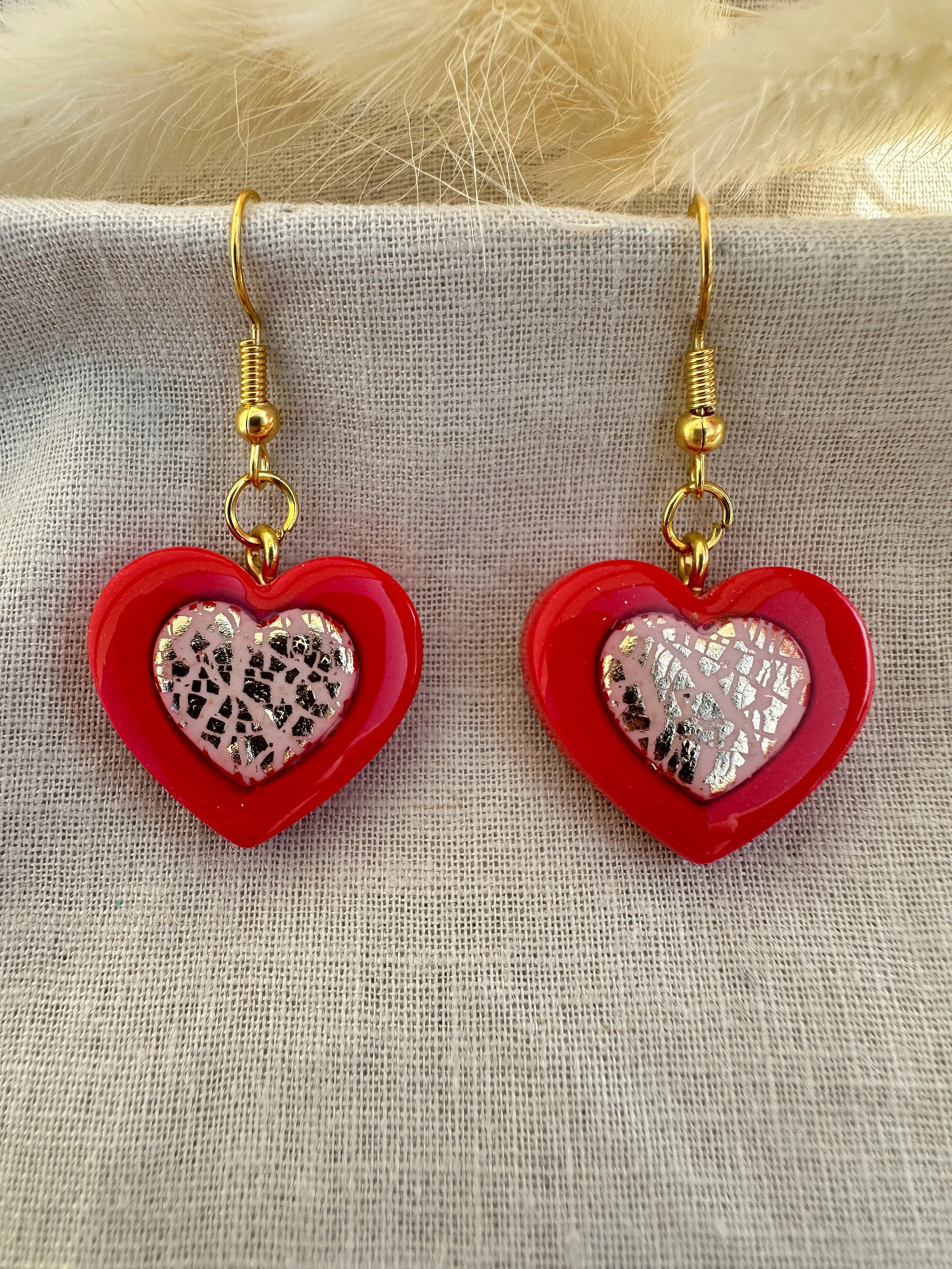 Pendantes Coeur Carina S. Créations