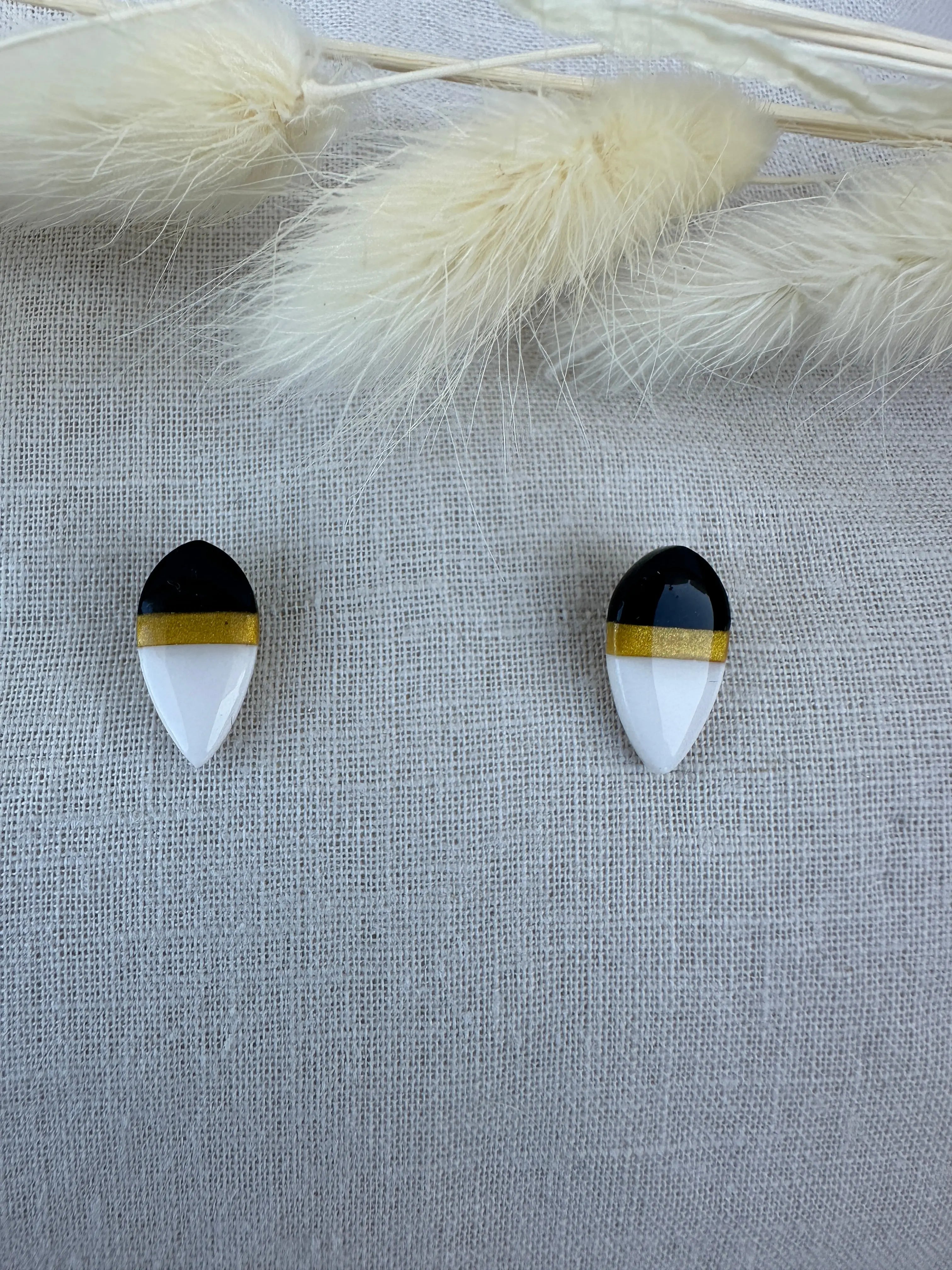 Puces D'oreille goutte Carina S. Créations