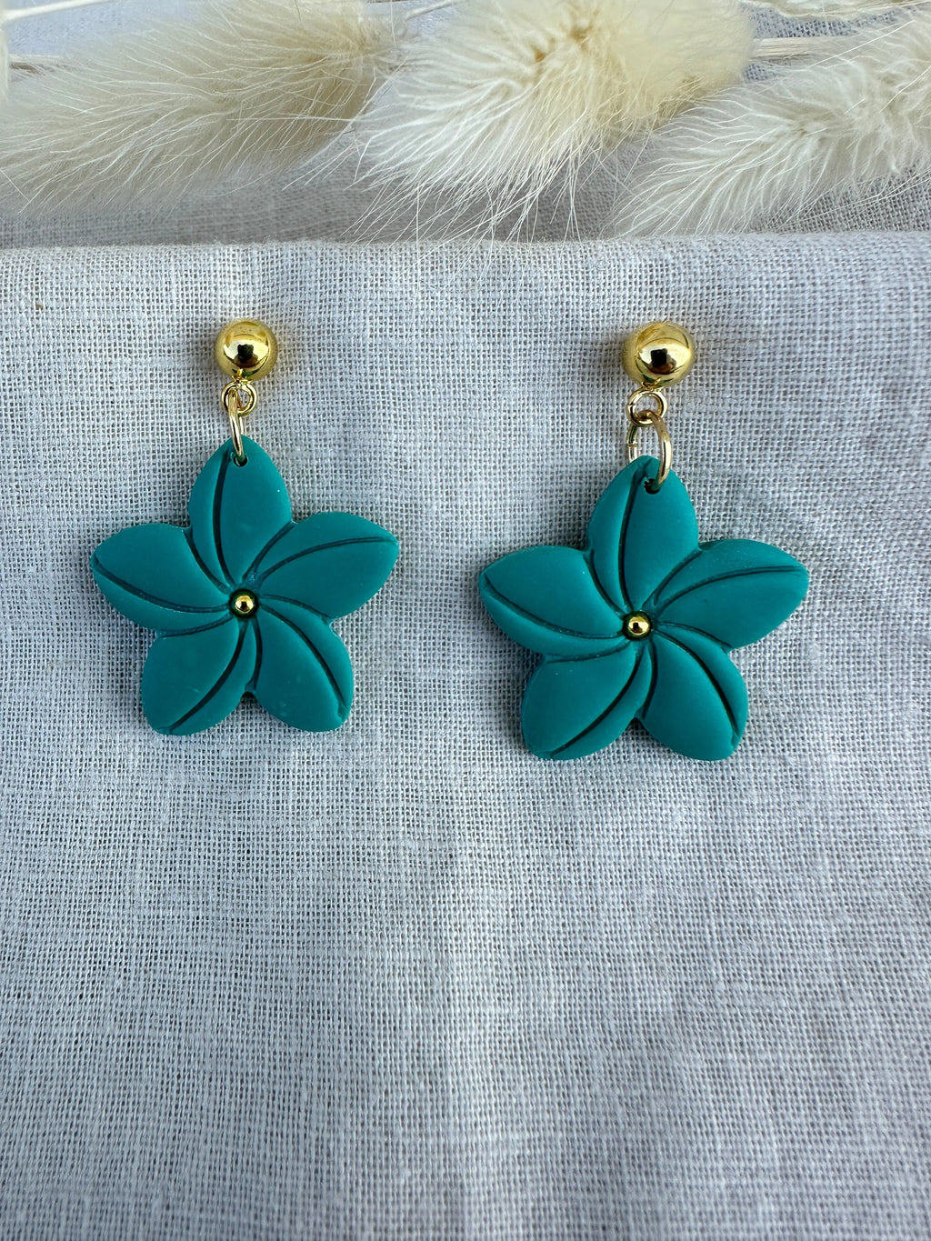Pendantes Fleur Carina S. Créations