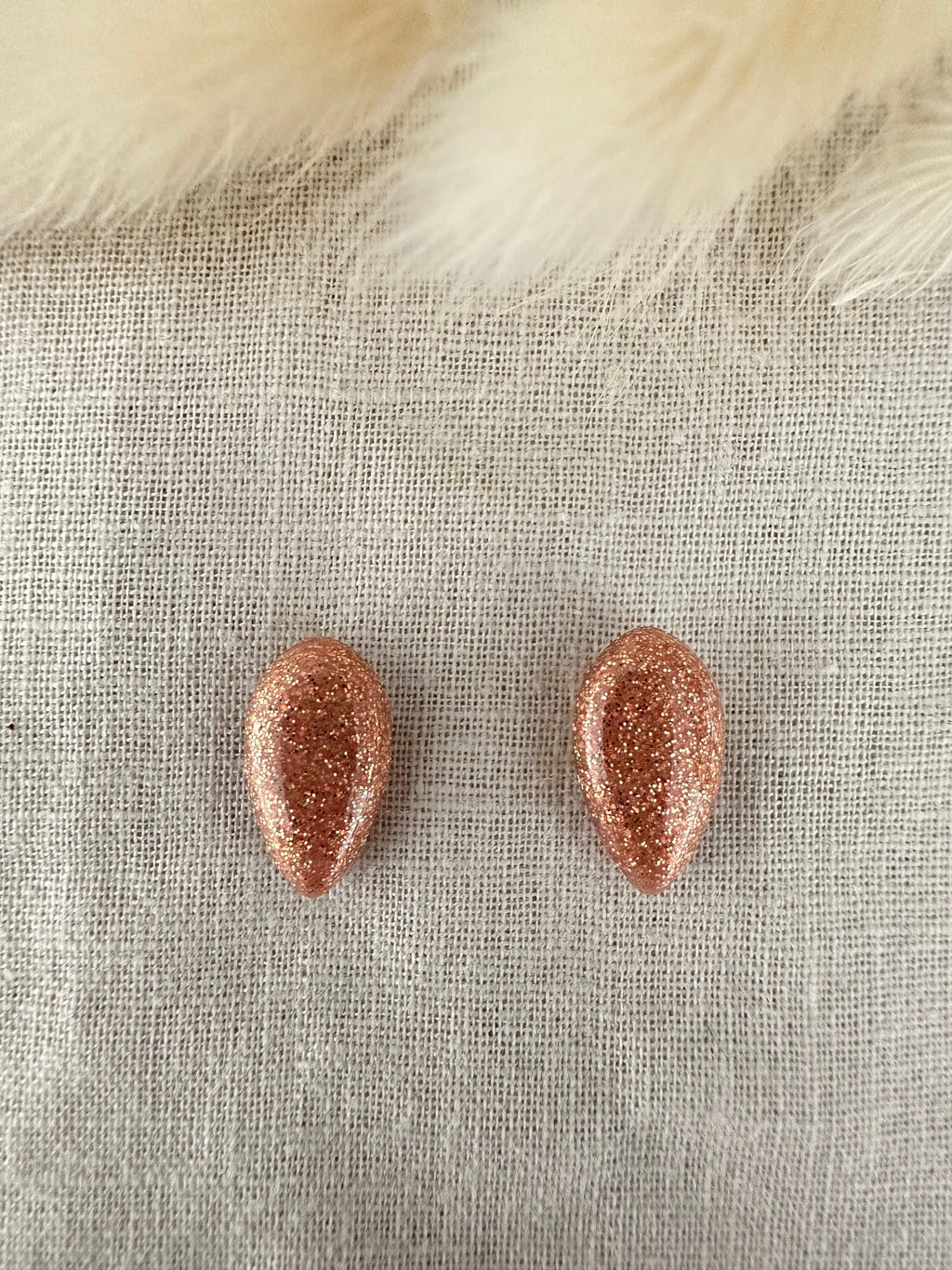 Puces D'oreille goutte Carina S. Créations