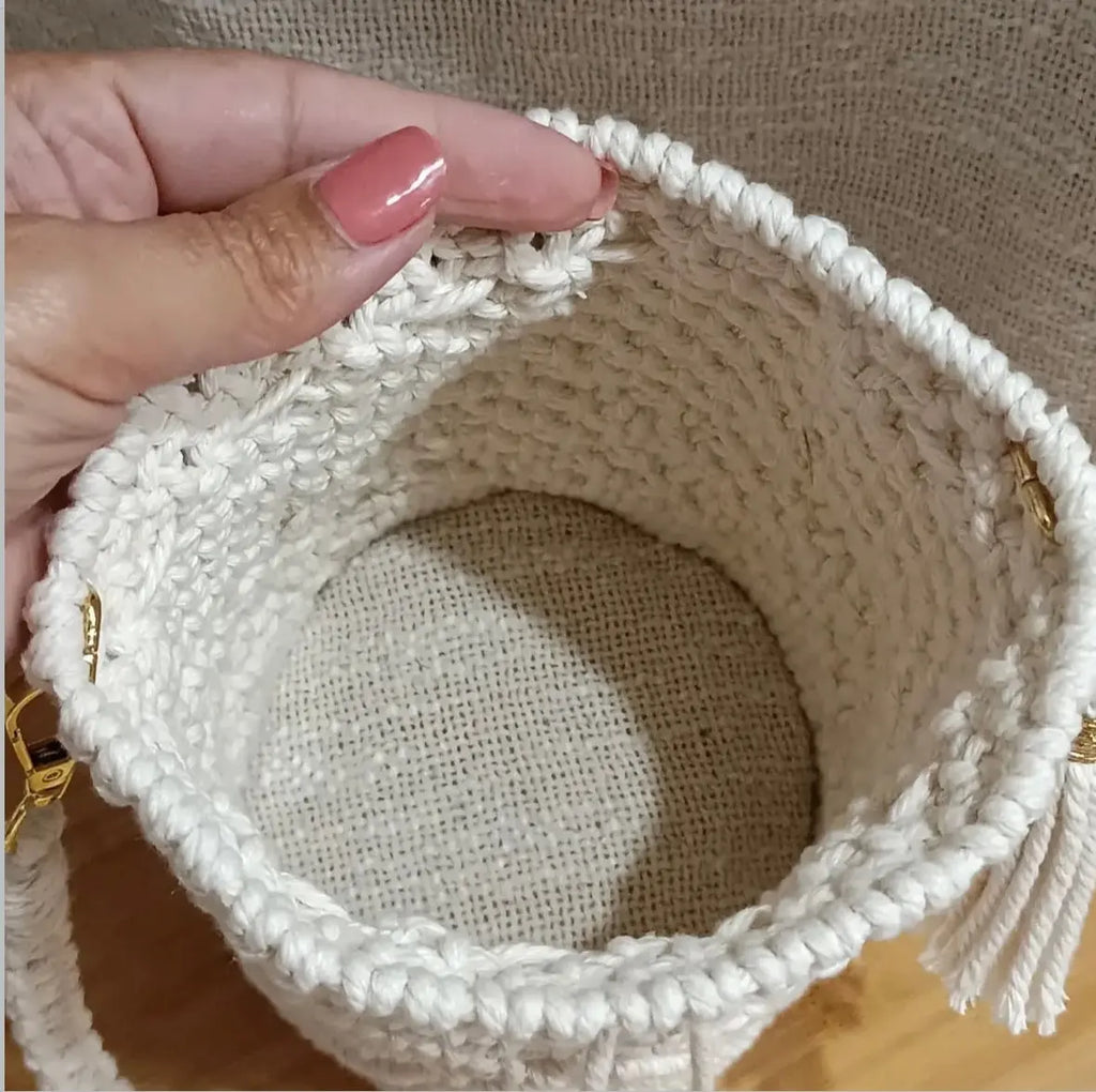 Sacs en macramé Carina S. Créations