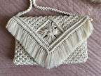 Sac bandoulière en macramé [SUR COMMANDE]