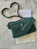 Sac bandoulière en macramé [SUR COMMANDE]