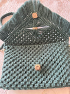 Sac bandoulière en macramé [SUR COMMANDE]