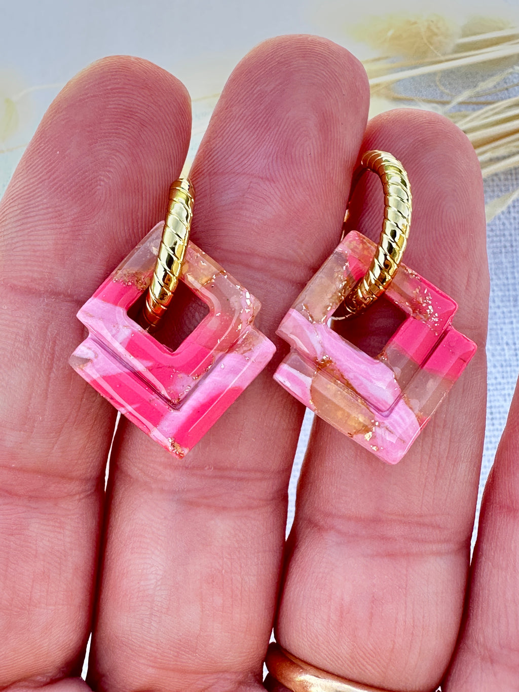 Pampilles interchangeables – Octobre Rose 🎀