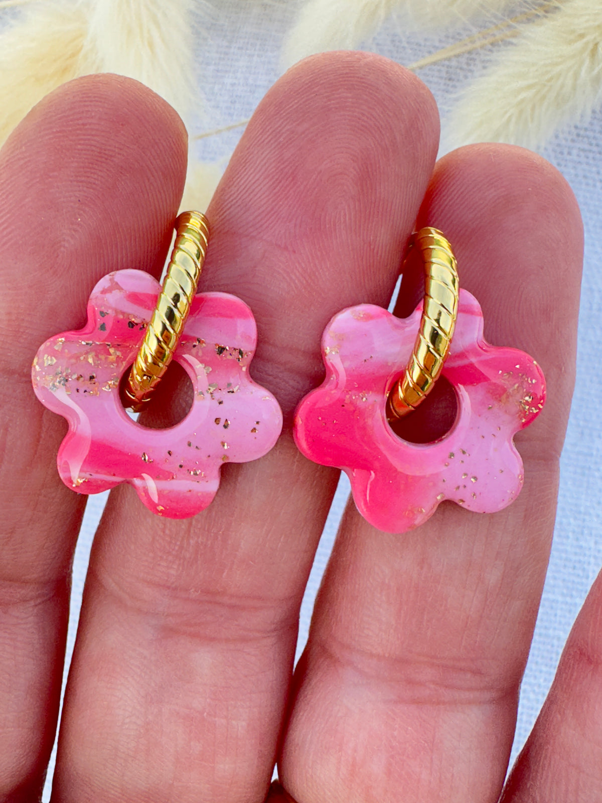 Pampilles interchangeables – Octobre Rose 🎀