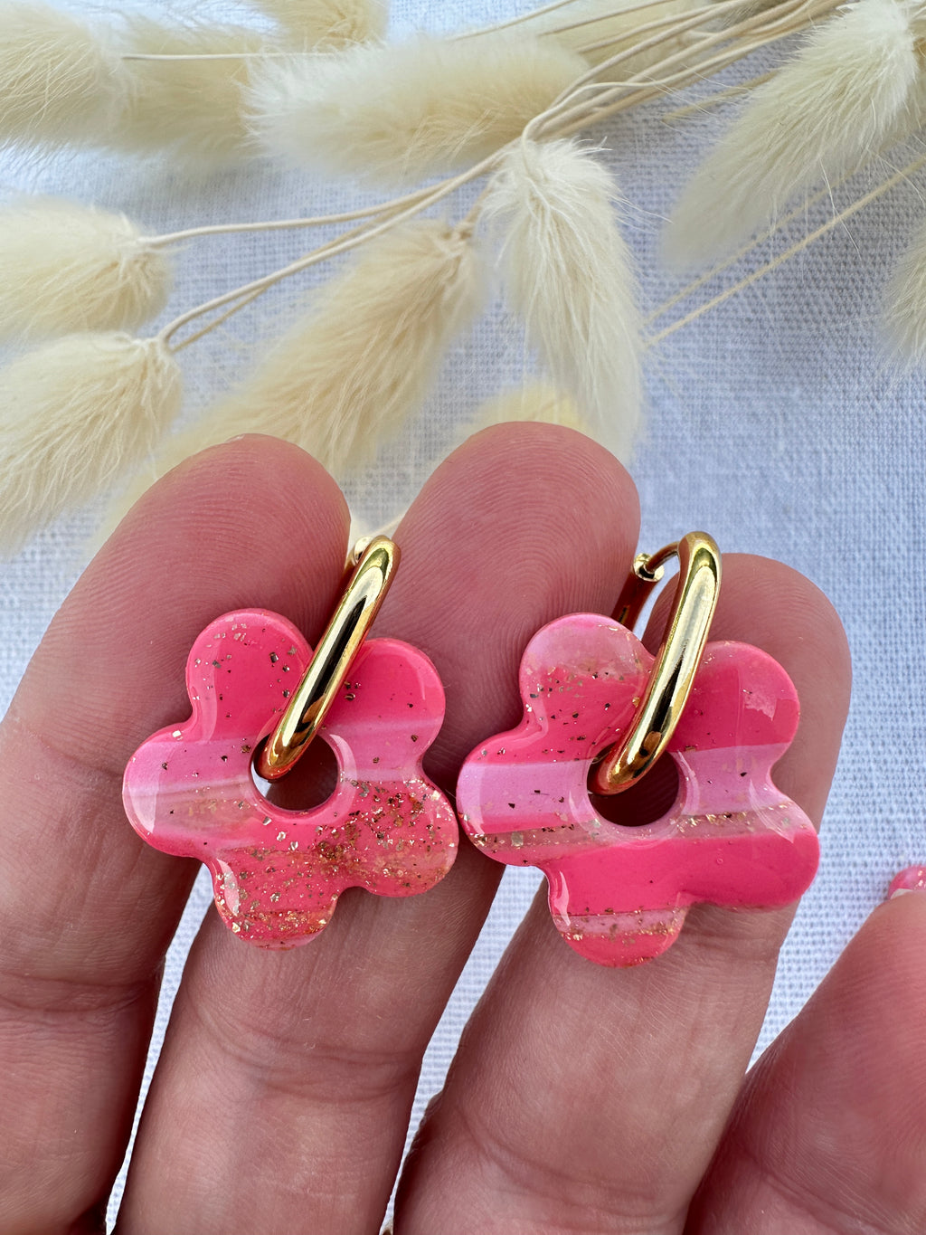Pampilles interchangeables – Octobre Rose 🎀