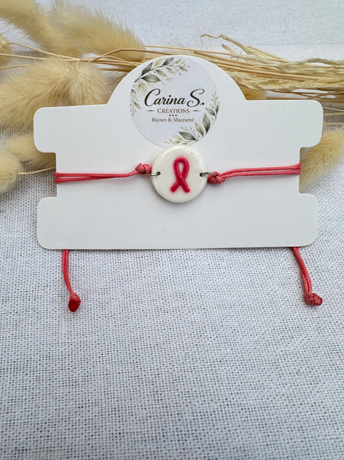 Bracelet – Octobre Rose 🎀