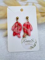 Boucles d’oreilles – Octobre Rose 🎀